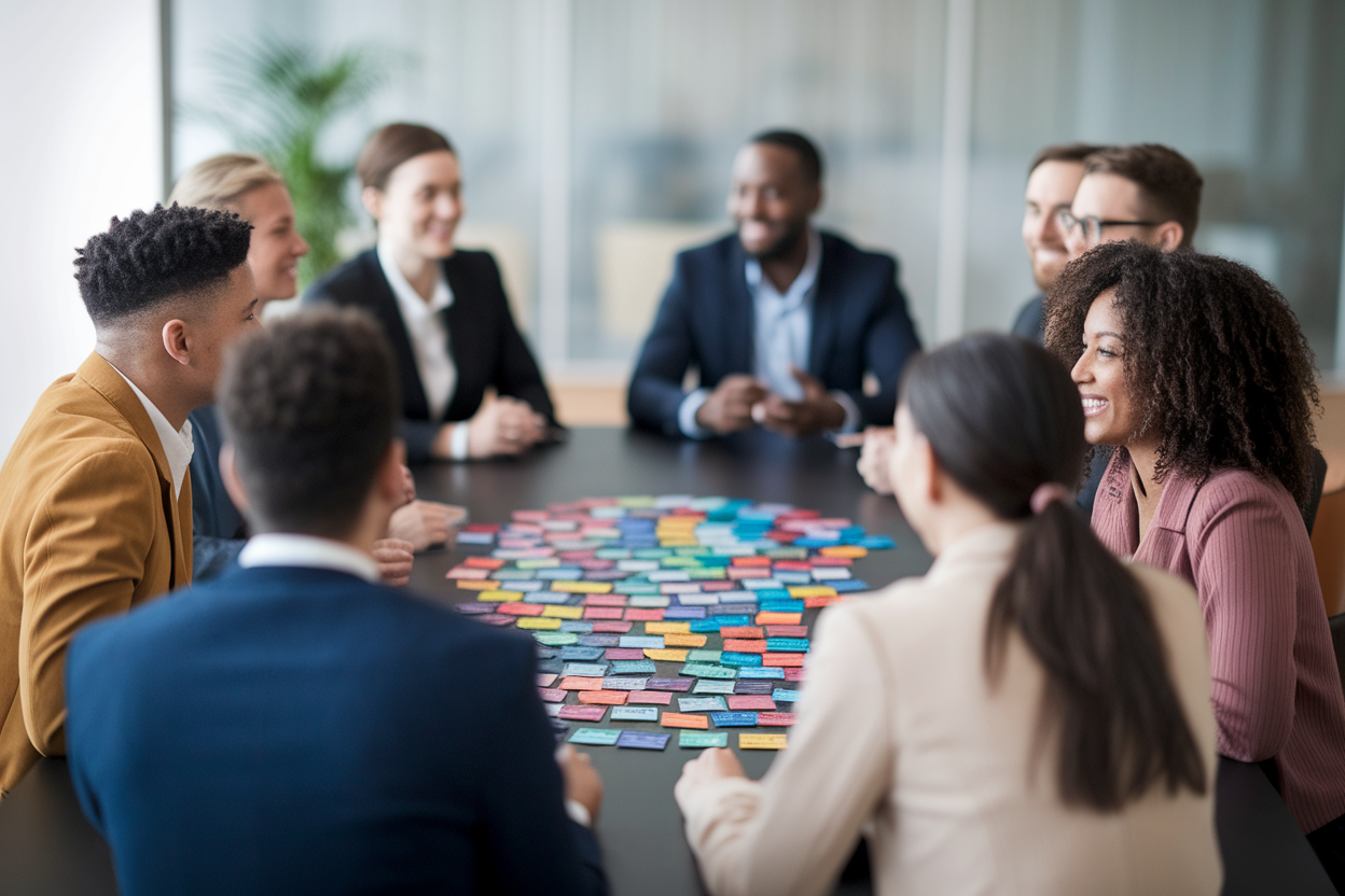 collegues-table-cartes-cadeaux-bureau