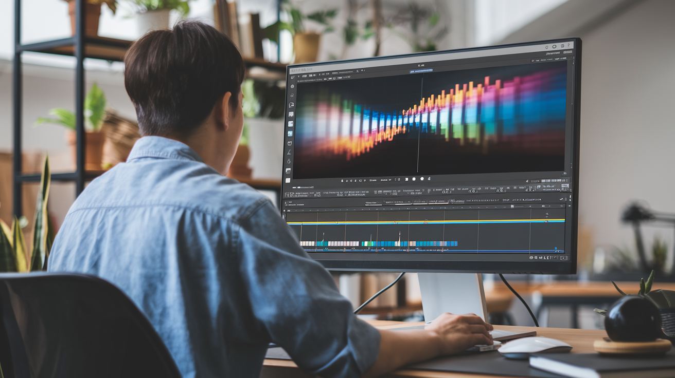personne-bureau-ordinateur-montage-video