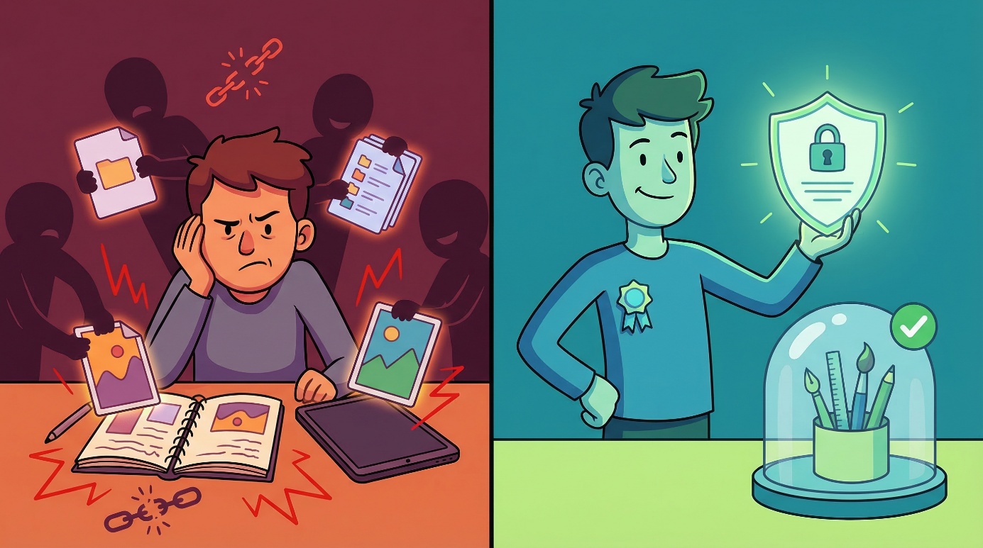 Protéger ses créations numériques : le réflexe que tout créateur devrait avoir